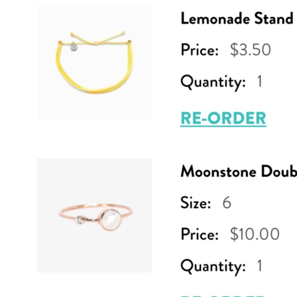 *sold on ebay* 6 Rings  PURA VIDA Moonstone Mood Wave Salty Pearl Oval Size 6/7 - Picture 4 of 8